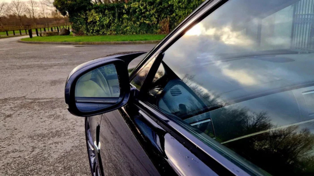 Elevate Your Jaguar's Style with Carbon Fibre Hornback Mirror Covers