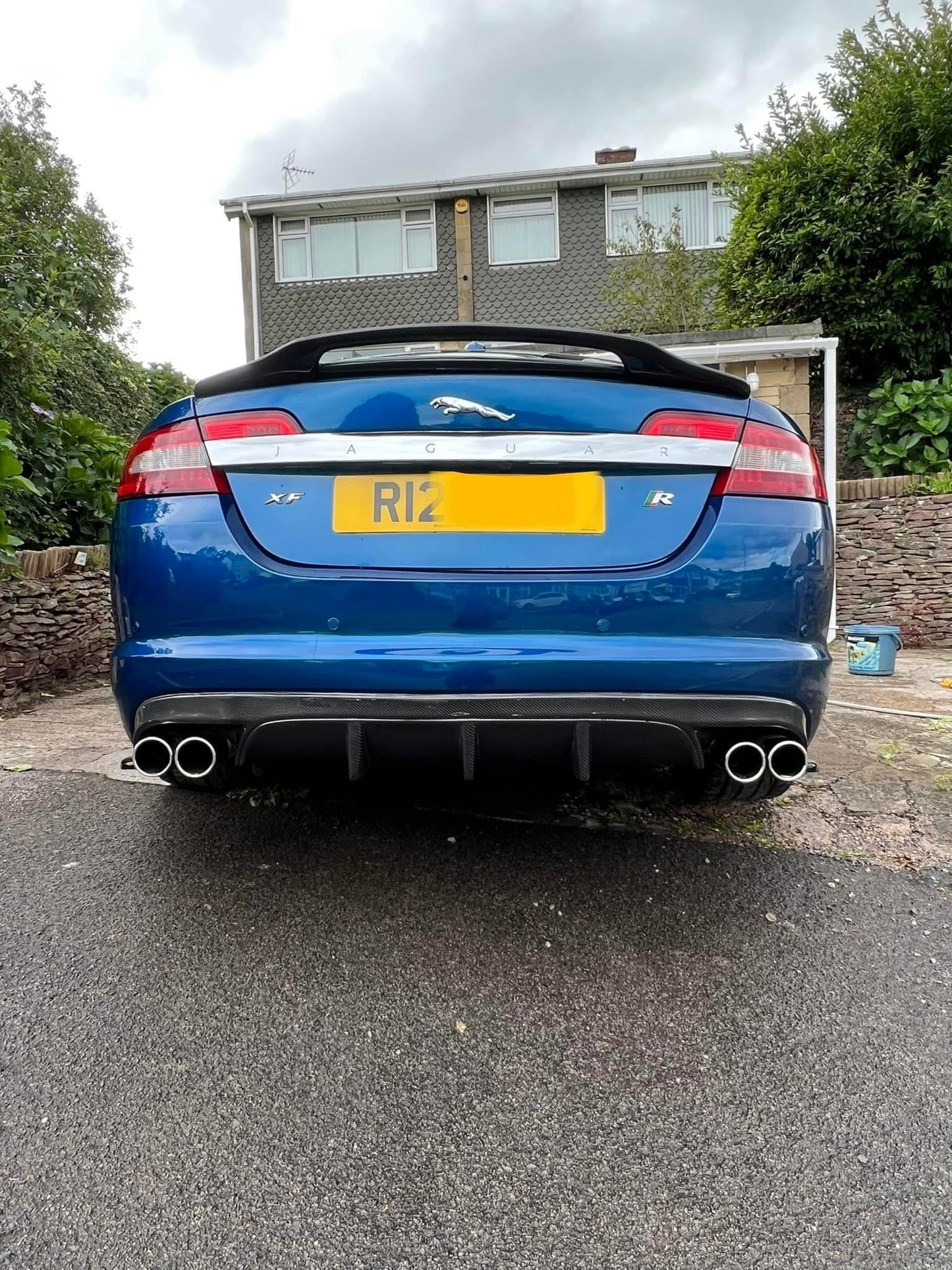 Jaguar XF XFR XFRS Rear Carbon Fibre Diffuser 2008 - 2015