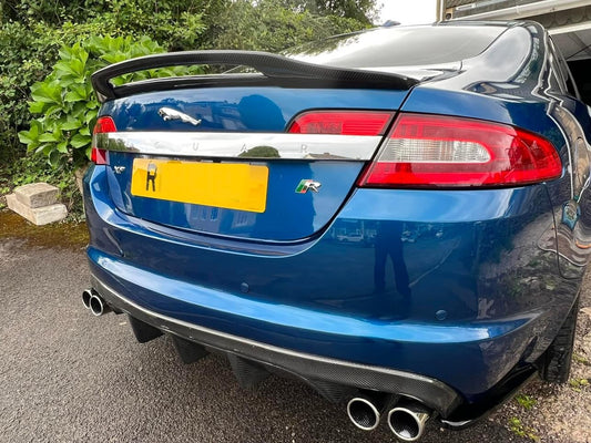 Jaguar XF XFR XFRS Rear Carbon Fibre Diffuser 2008 - 2015