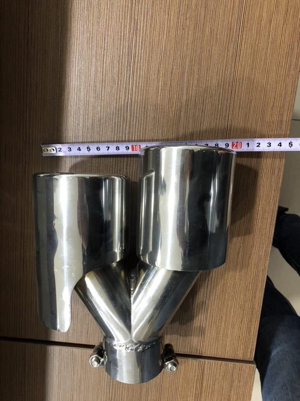 Jaguar XF XFR XFRS Quad Exhaust Tips Stainless Steel 2008 - 2015