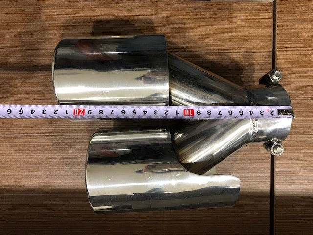 Jaguar XF XFR XFRS Quad Exhaust Tips Stainless Steel 2008 - 2015