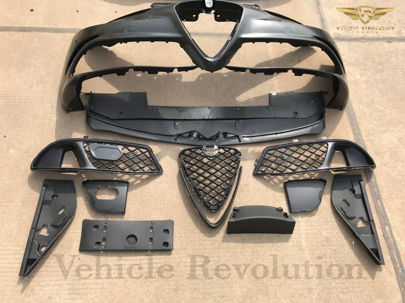 Alfa Romeo Giulia Quadrifoglio Body kit Upgrade QV Style Conversion for all Giulia models 2016+