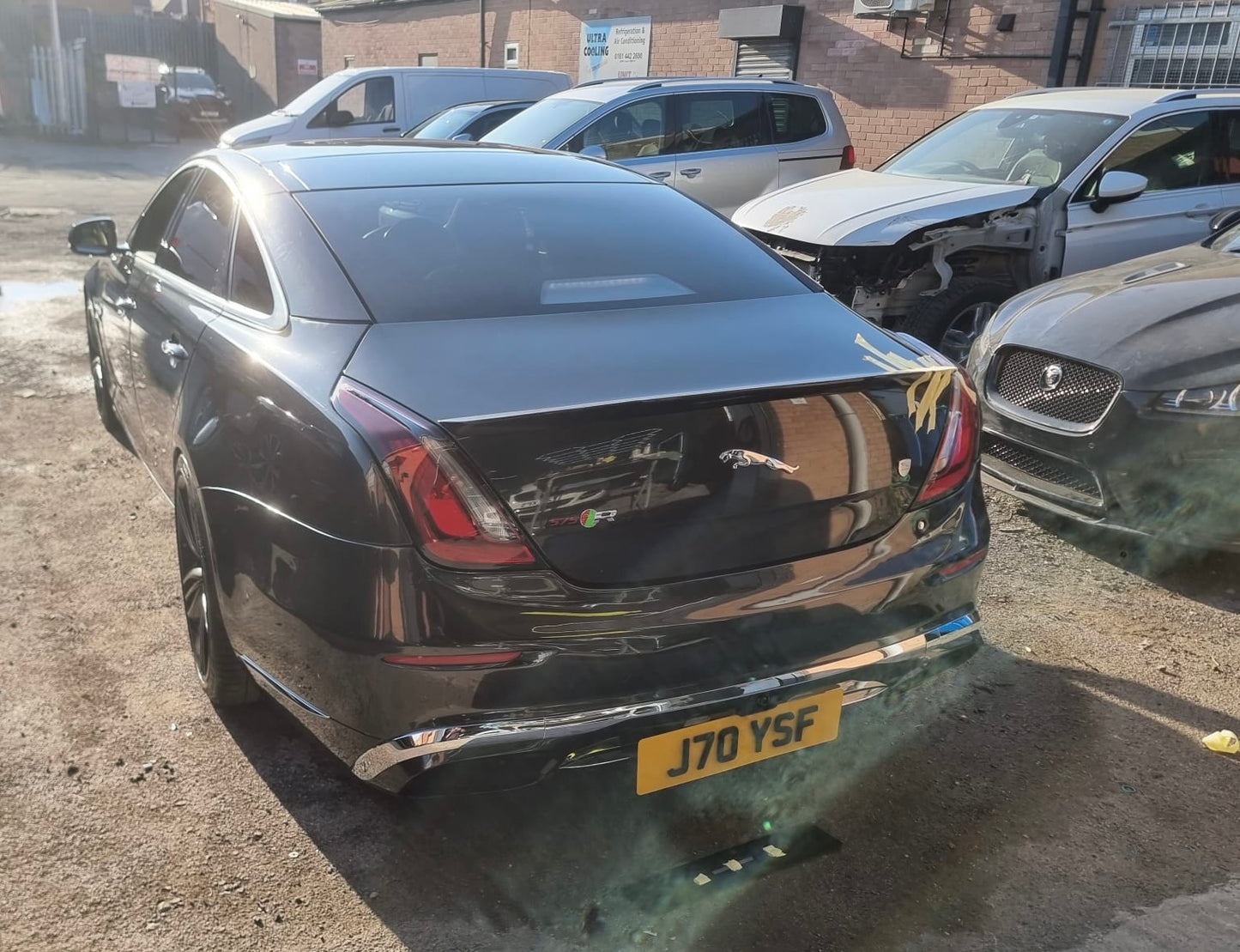 Jaguar XJ Body Kit 351 2010-2019 Includes Headlamps and Tail Lights
