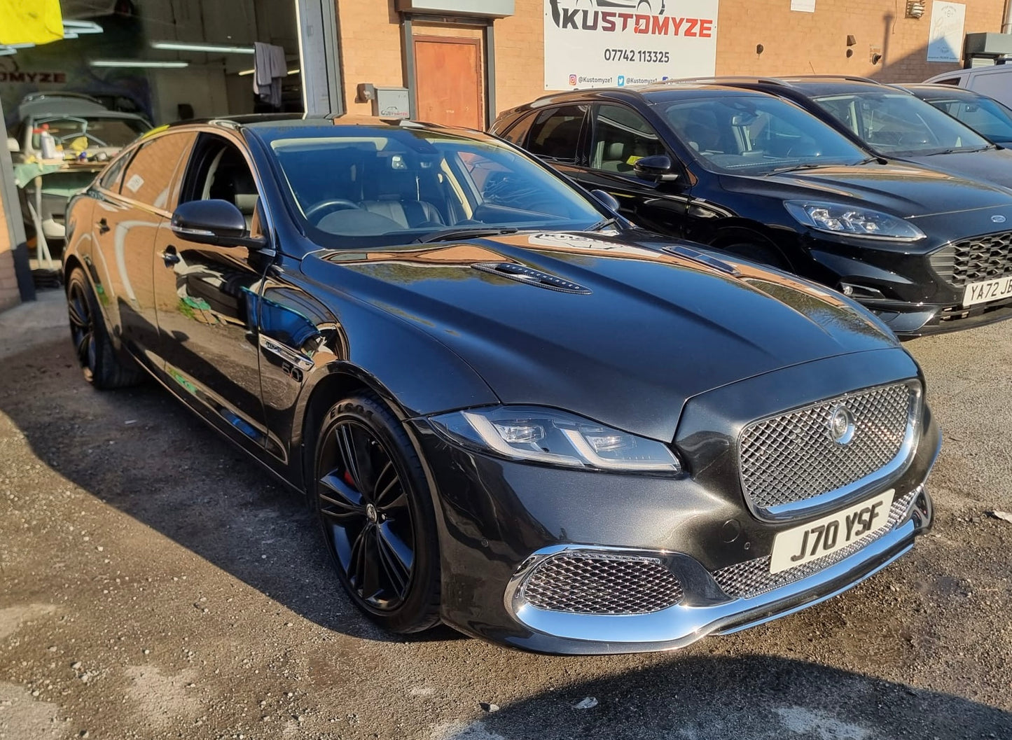 Jaguar XJ Body Kit 351 2010-2019 Includes Headlamps and Tail Lights