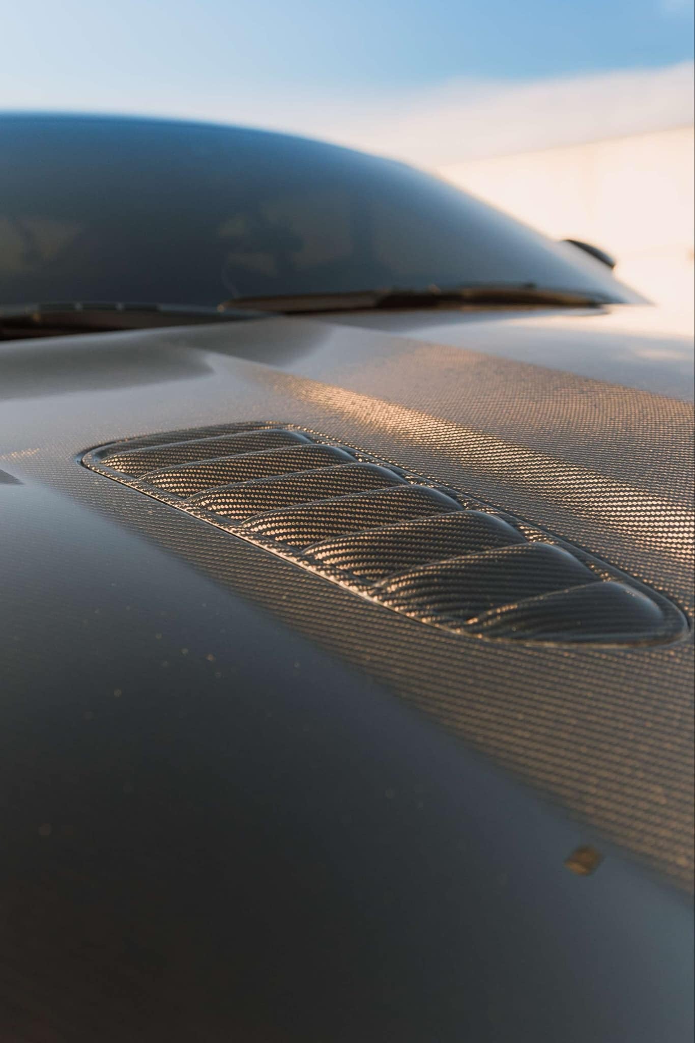 Jaguar F Type Carbon Fiber Hood Bonnet SVR style 2014 -2019