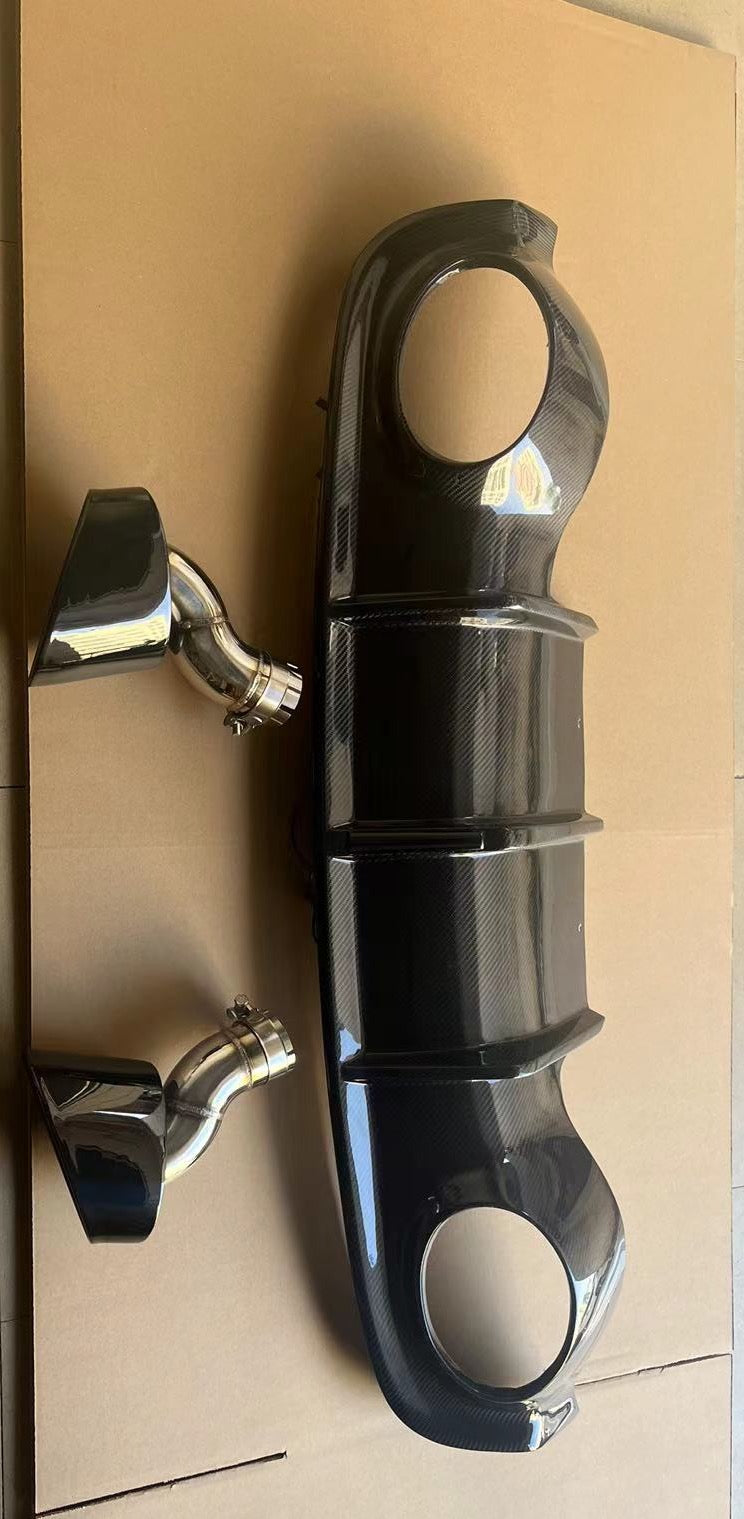 Jaguar XE RS Rear Diffuser Carbon Fibre Rear Diffuser 2016 - 2019