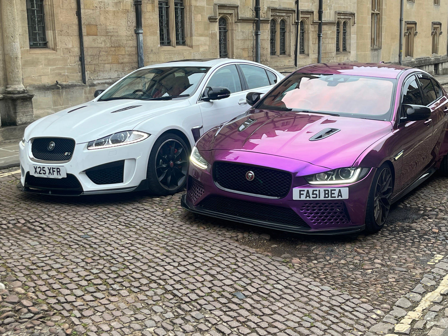 Jaguar XFRS Front Bumper Lip Splitter Carbon Fibre 2012 2013 2014 2015