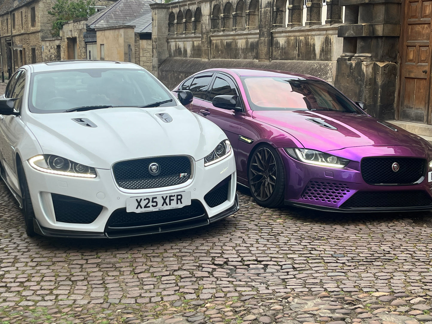 Jaguar XFRS Front Bumper Lip Splitter Carbon Fibre 2012 2013 2014 2015