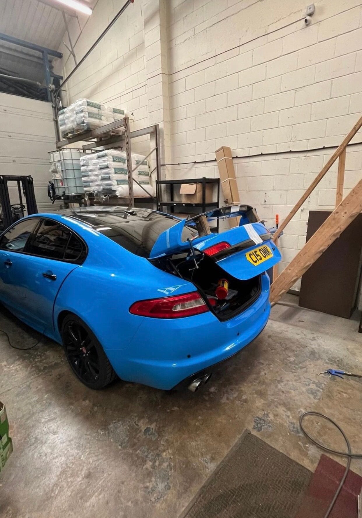 Jaguar X250 XFRS Carbon Fibre Spoiler 2008 - 2015