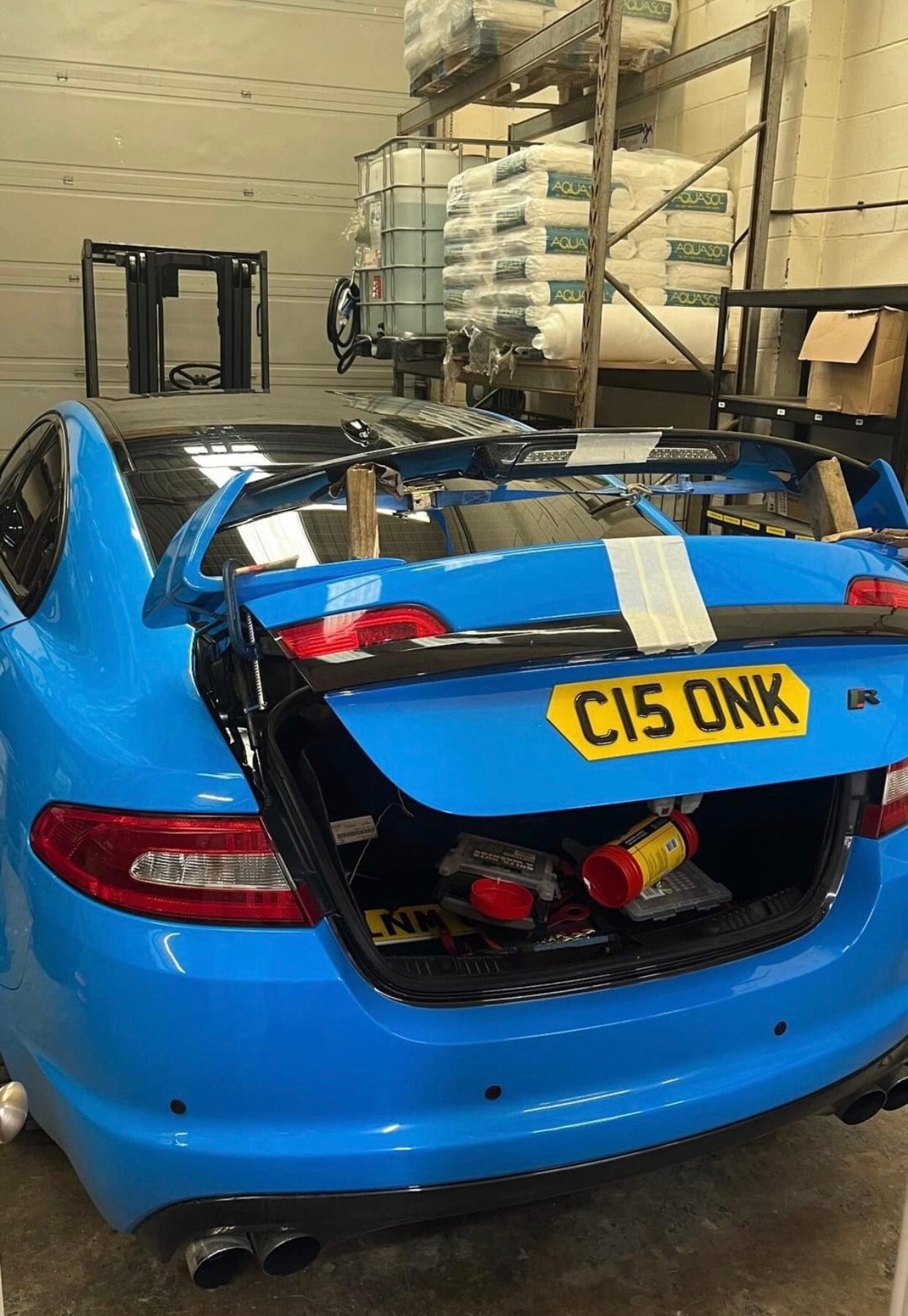 Jaguar X250 XFRS Carbon Fibre Spoiler 2008 - 2015