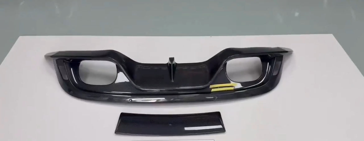 Jaguar F Type SVR Rear Diffuser Carbon Fiber 2017 - 2020