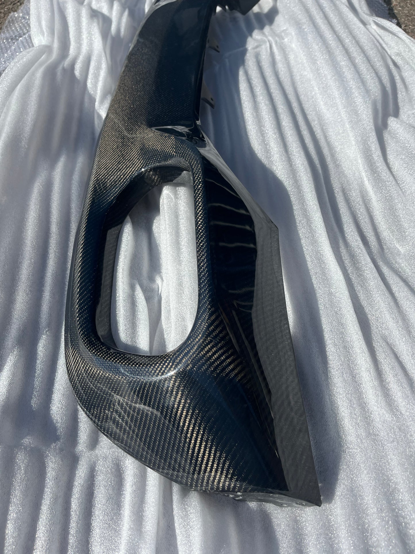 Jaguar F Pace Rear Diffuser SVR Carbon Fiber 2018+