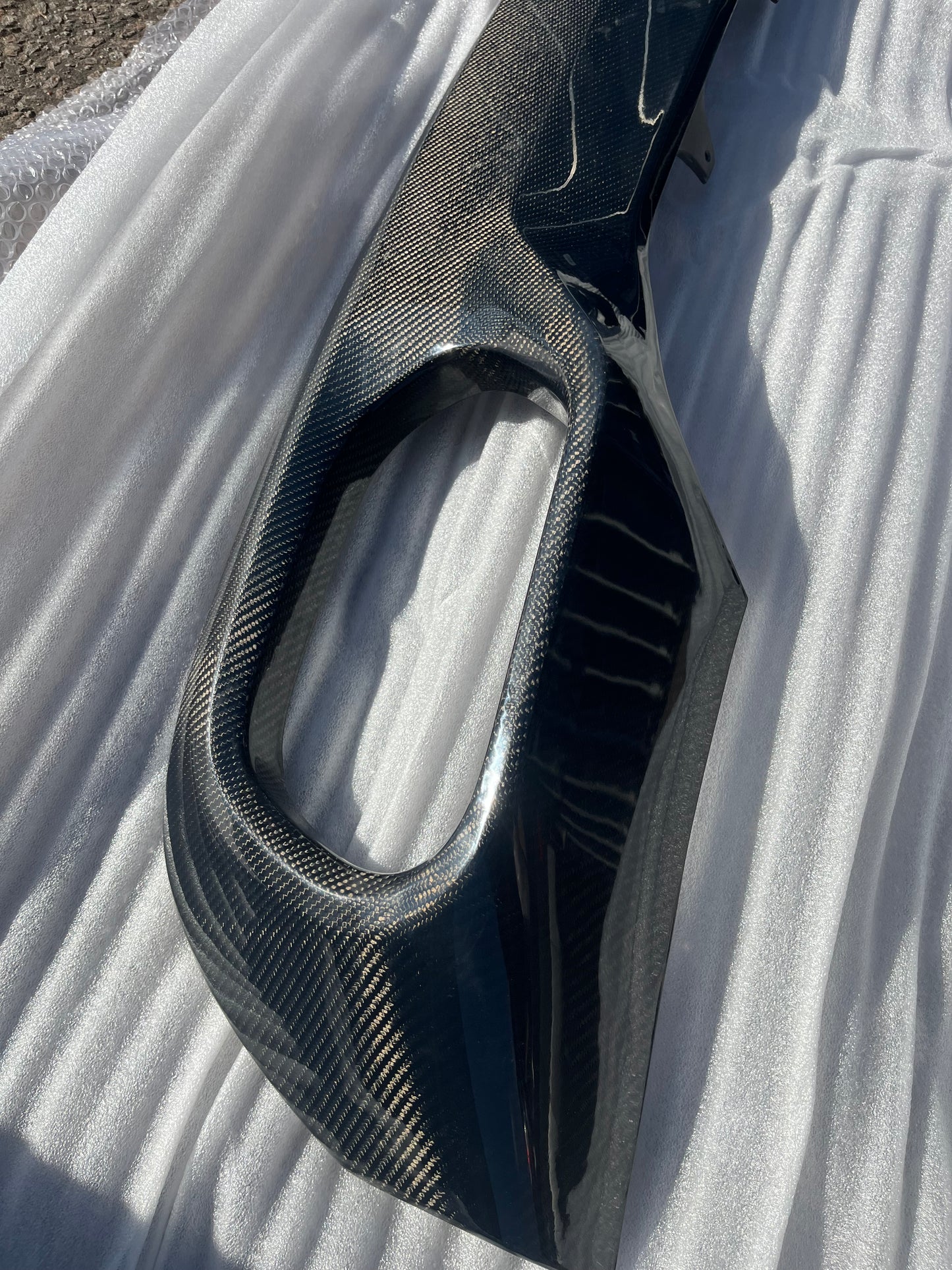 Jaguar F Pace Rear Diffuser SVR Carbon Fiber 2018+
