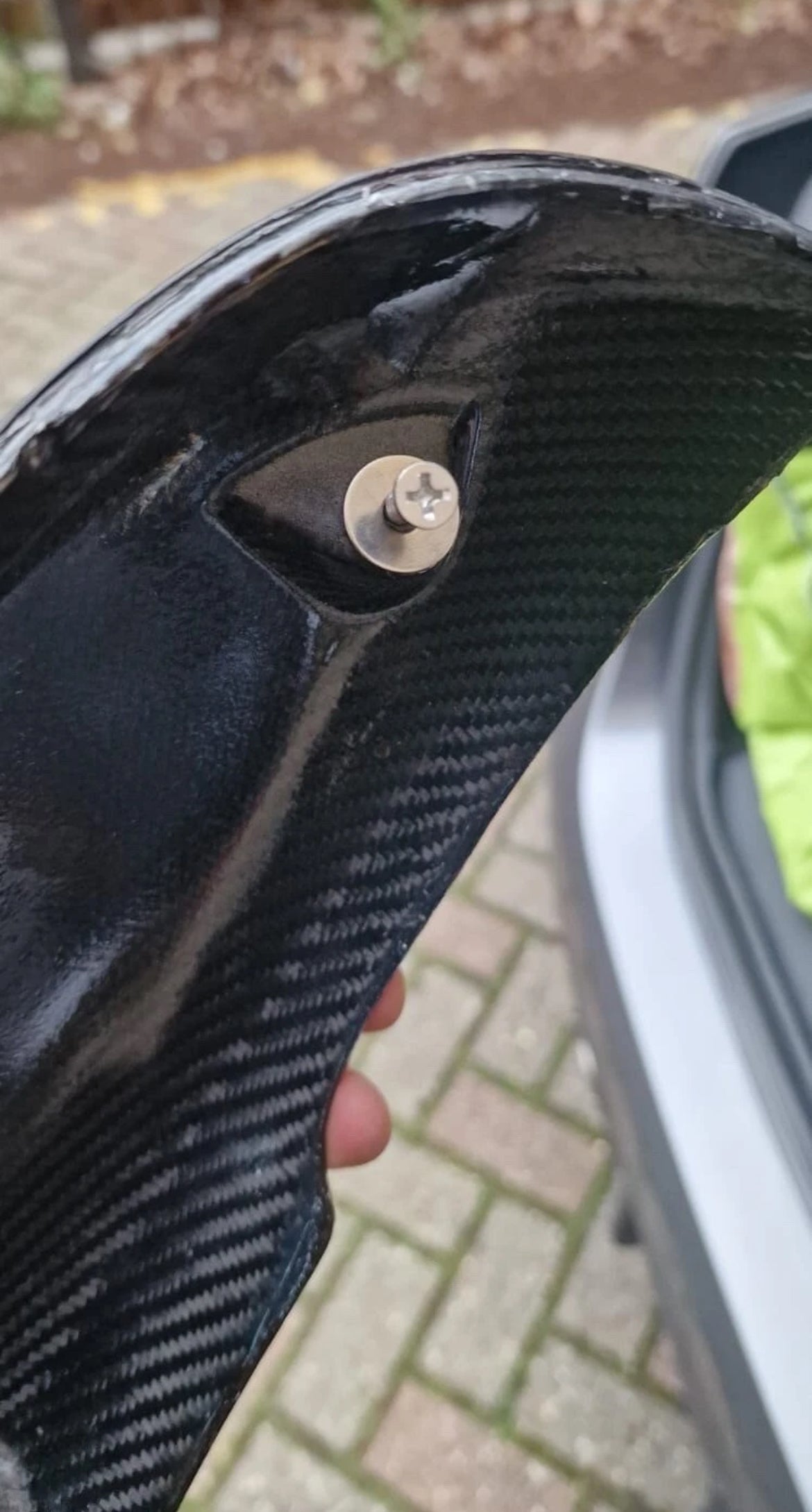 Jaguar XKR Mirror Covers Carbon Fibre Hornback Replacement 2009 - 2016