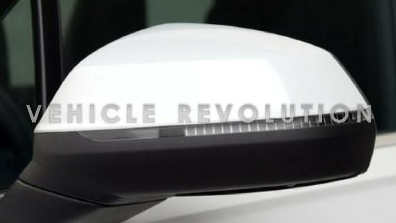 Audi Q7 Carbon Fiber Mirror Cover Add On Cap Without Side Assist 2017