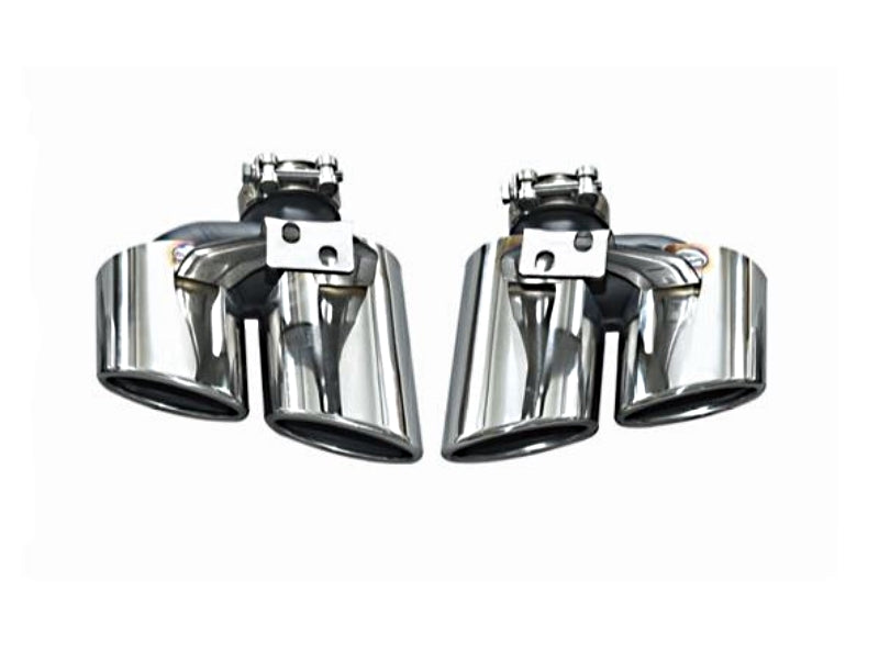 Audi Q5 SQ5 Rear Diffuser Two Pair Exhaust Outlet With Exhaust Tips 2009-2015