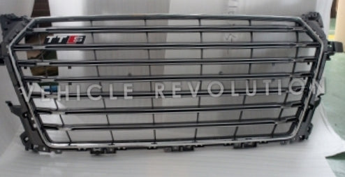 Audi TTS Grey Grille, Chrome Frame, With PDC 2013 2014 2015