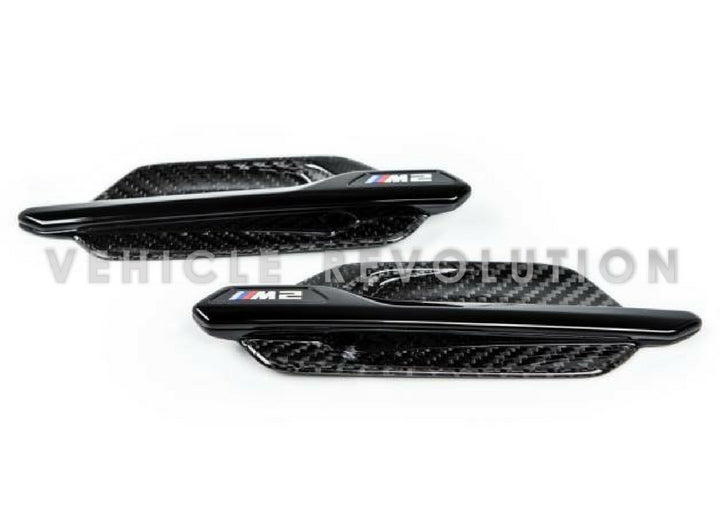 BMW 2 Series F87 M2 Carbon Fiber & ABS Fender Trim 2016 - 2017