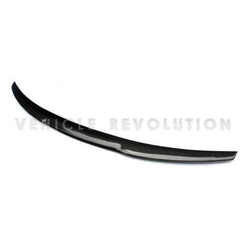 BMW 4 Series F32 M4 V Style Style Rear Carbon Fiber Spoiler 2014-2017
