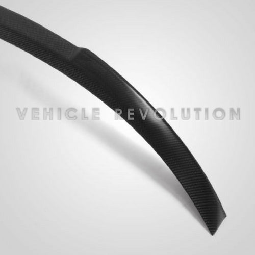 BMW 4 Series F32 M4 V Style Style Rear Carbon Fiber Spoiler 2014-2017