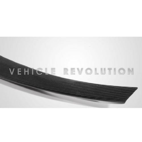 BMW 4 Series F32 M4 V Style Style Rear Carbon Fiber Spoiler 2014-2017