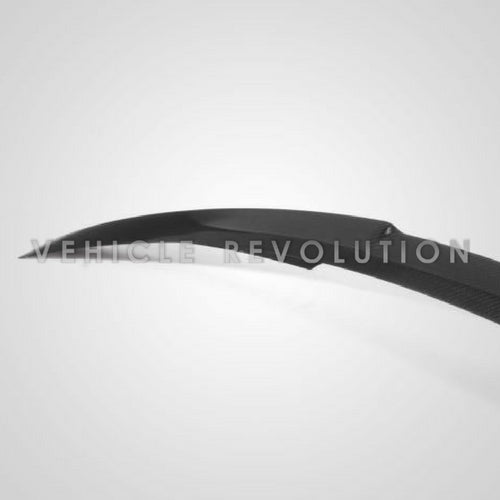 BMW 4 Series F32 M4 V Style Style Rear Carbon Fiber Spoiler 2014-2017