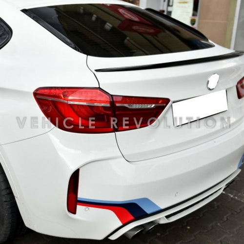 BMW X6 F16 Performance Style Rear Carbon Fiber Spoiler 2014-2017