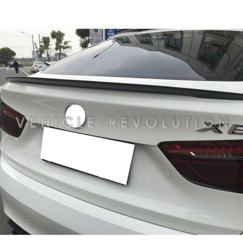 BMW X6 F16 Performance Style Rear Carbon Fiber Spoiler 2014-2017