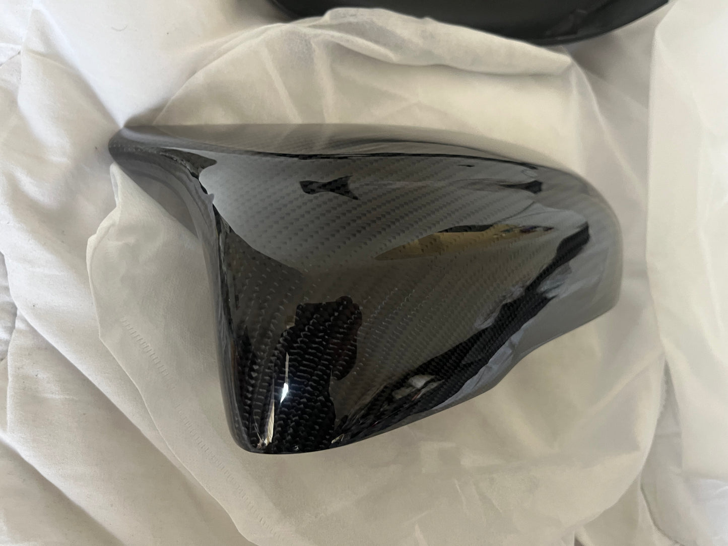 Jaguar XK XKR XKRS Carbon Fibre Mirror Covers Replacement 2009-2016