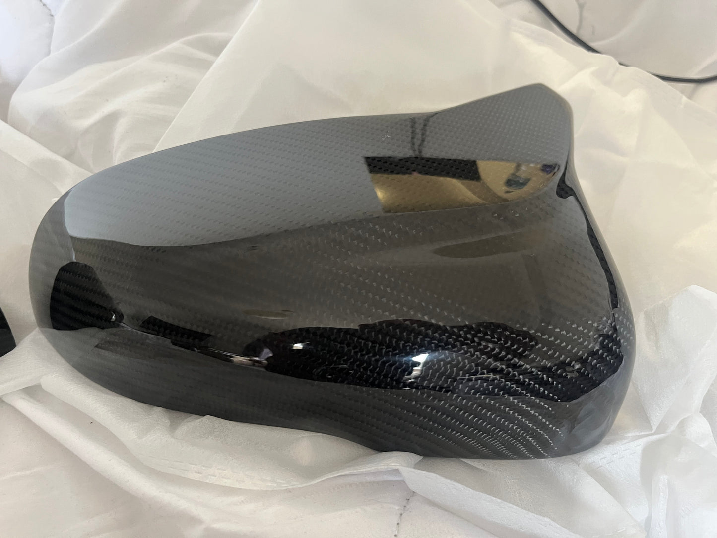 Jaguar XK XKR XKRS Carbon Fibre Mirror Covers Replacement 2009-2016