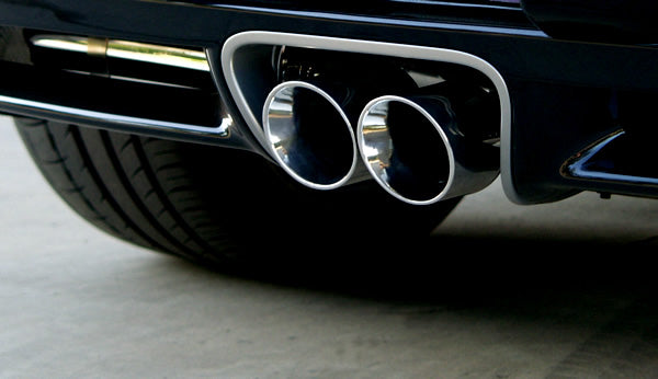 Porsche Cayman/Boxster 718 Chrome Exhaust Tips 2016 2017