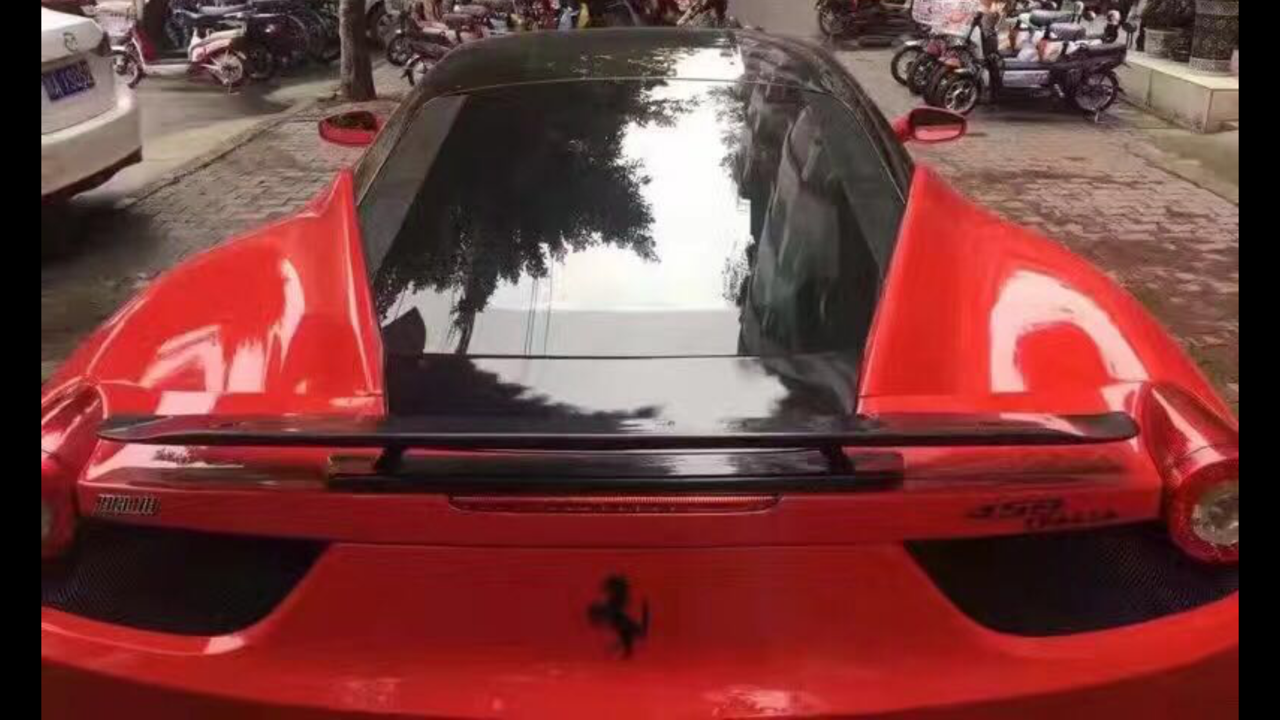 Ferrari 458 Carbon Spoiler 2010-2013