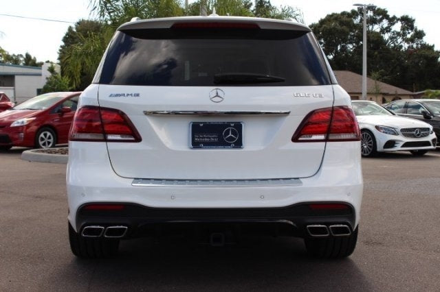 Mercedes Benz W166 GLE 63 AMG Rear Diffuser With Exhaust Tips 2015 2016 2017 2018