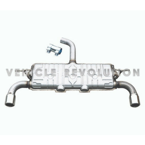 Golf MK7 GTI Dual Muffler Outlet Exhaust System With Tips 2014-2017