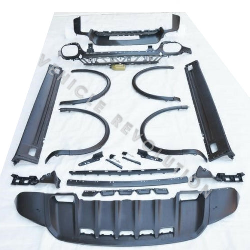Porsche Cayenne Body Kit GTS Turbo Bumper and DRL's Fogs 2015 - 2018