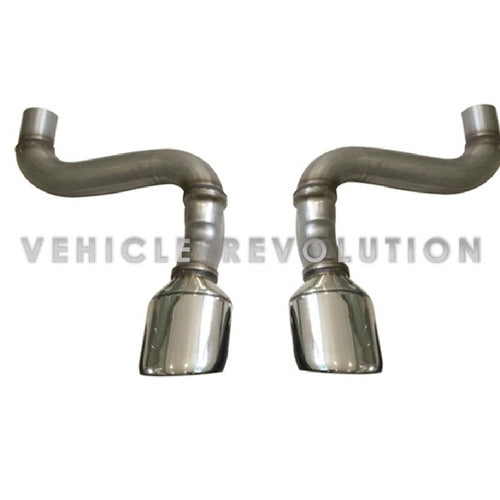 Honda Civic Stainless Steel Rear Tail Pipe With Exhaust Tips 2016