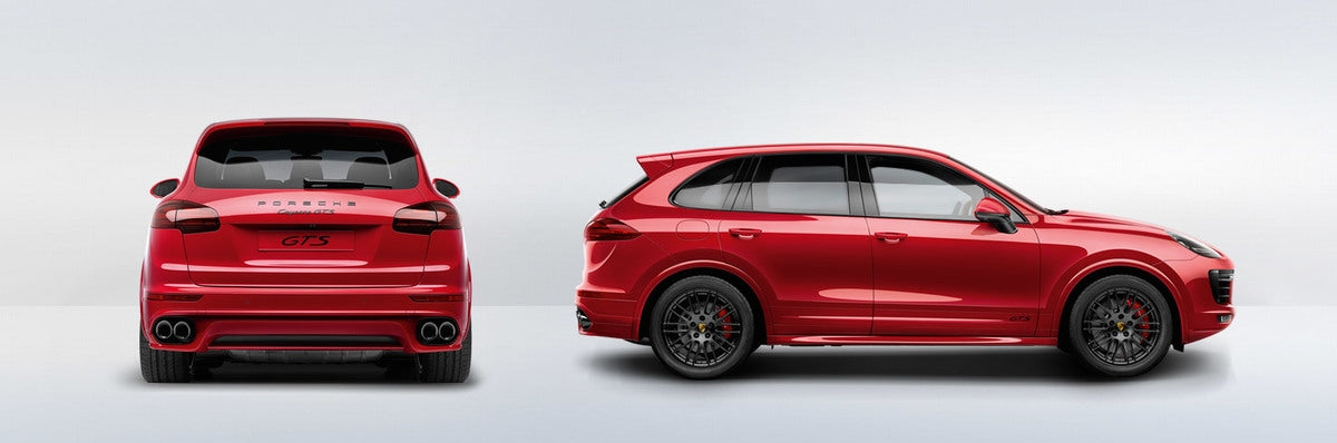Porsche Cayenne Body Kit GTS Turbo Bumper and DRL's Fogs 2015 - 2018