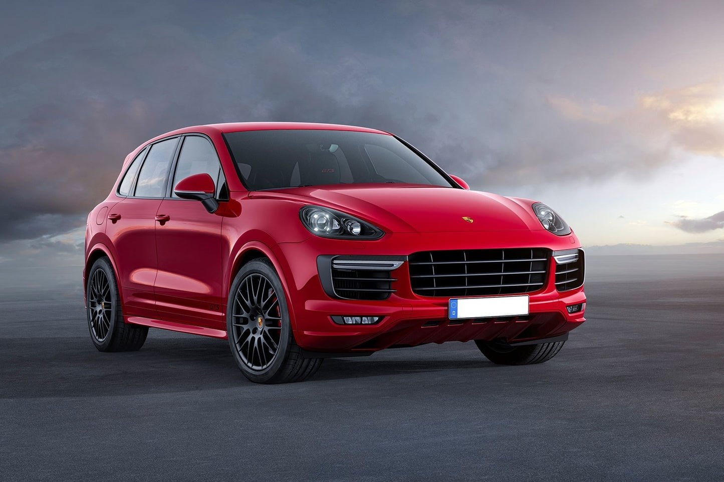 Porsche Cayenne Body Kit GTS Turbo Bumper and DRL's Fogs 2015 - 2018