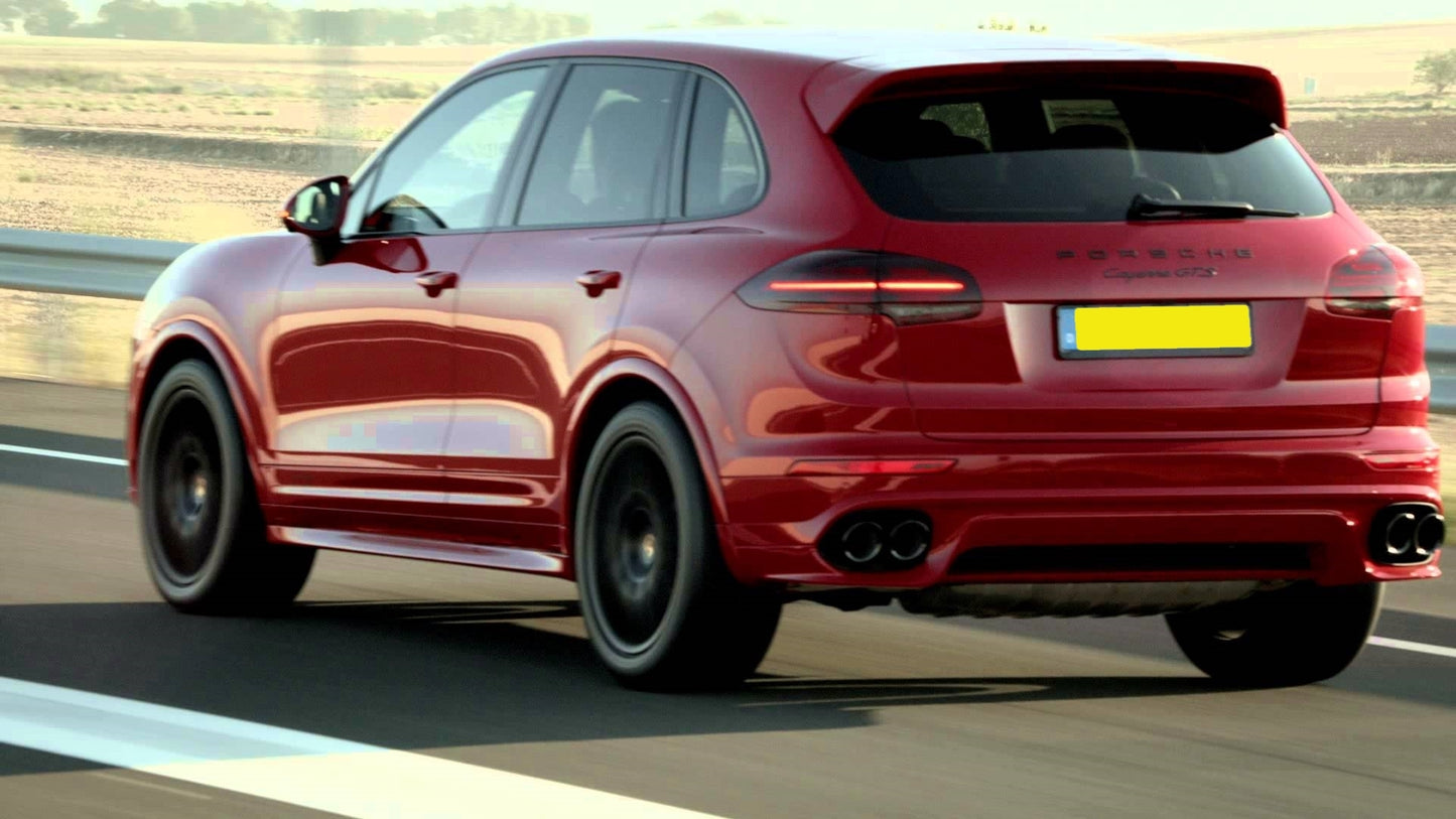 Porsche Cayenne Body Kit GTS Turbo Bumper and DRL's Fogs 2015 - 2018