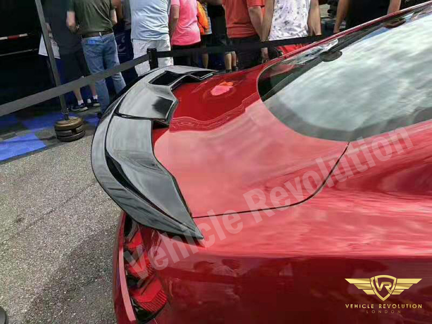 Ford Mustang GT500 Track Performance Racing Spoiler Carbon Fibre Wicker Bill Gurney Flap for 2015 - 2020 models