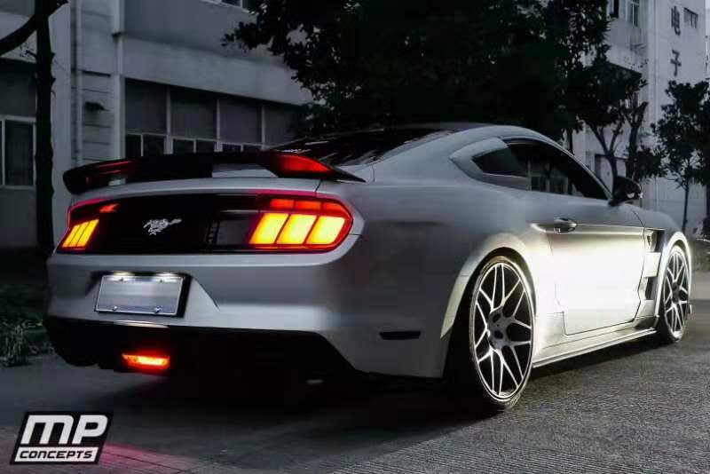 Ford Mustang GT500 Track Performance Racing Spoiler Carbon Fibre Wicker Bill Gurney Flap for 2015 - 2020 models