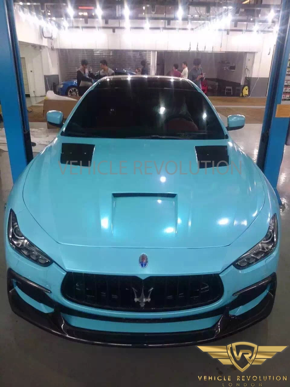 Maserati Ghibli Carbon Fibre 5 vent MC Style Bonnet / Hood 2013 2014 2015 2016 2017