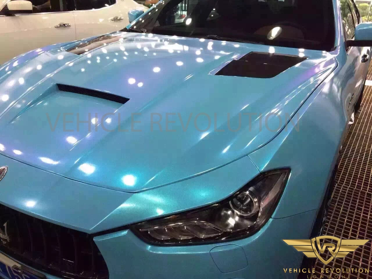 Maserati Ghibli Carbon Fibre 5 vent MC Style Bonnet / Hood 2013 2014 2015 2016 2017