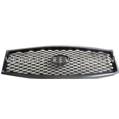 Infiniti Q50 Eau Rouge Front Matte Black Grille 2014