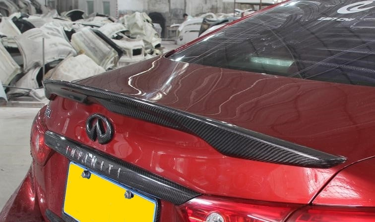 Infiniti Q50 OEM Style Carbon Rear Spoiler 2014-2017