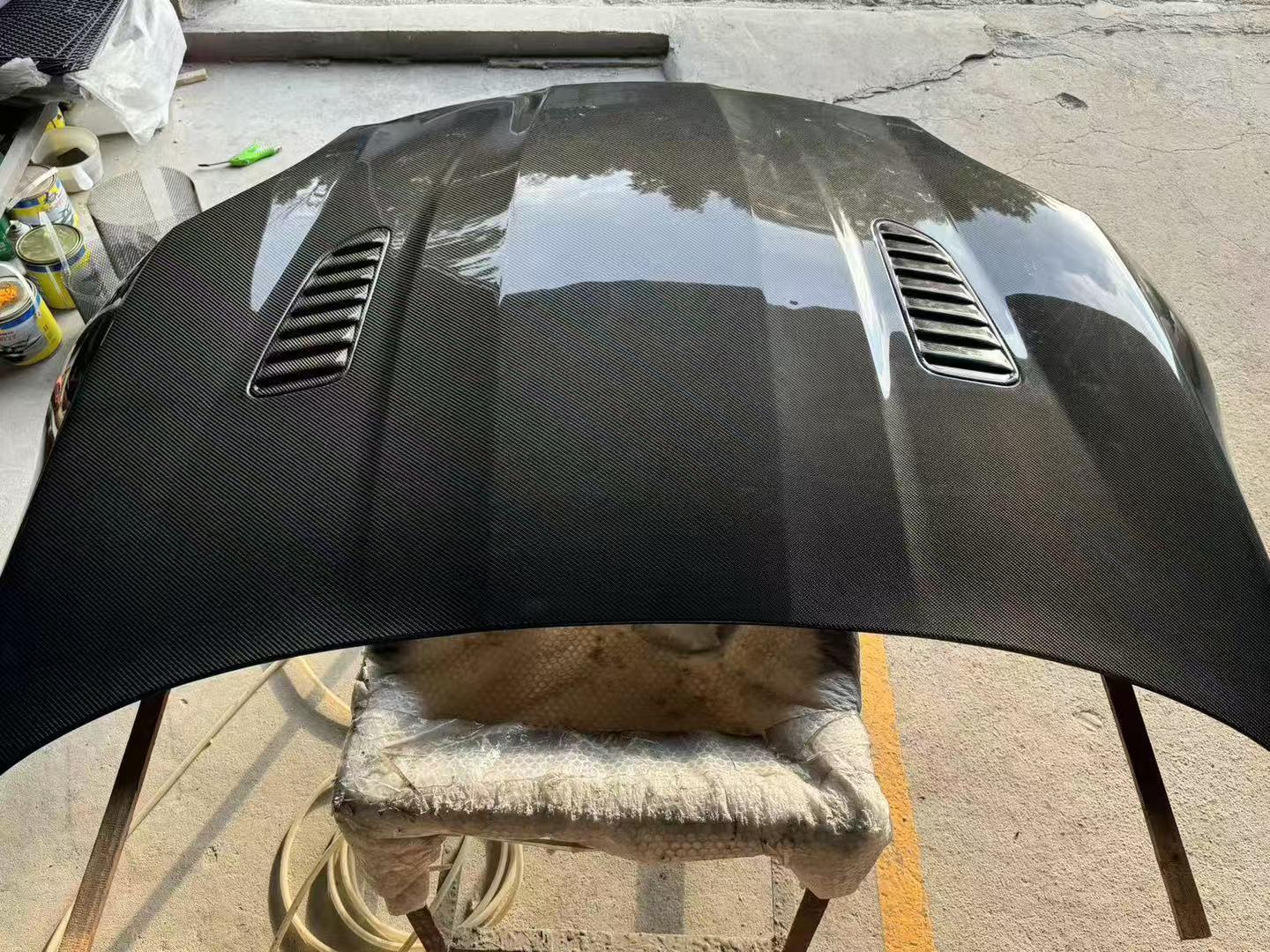 Jaguar F Type Carbon Fiber Hood Bonnet SVR style 2014 -2019
