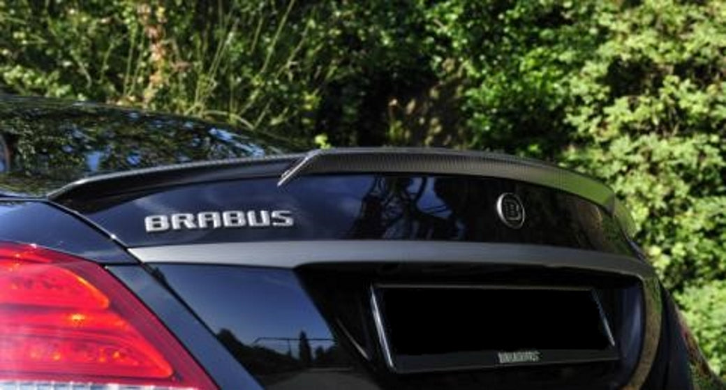 Mercedes-Benz W205 4 Door Sedan BB Style Carbon Fiber Rear Trunk Boot Wing Spoiler 2015-2017