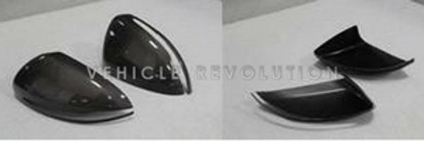 Mercedes Benz W205 W222 RHD Add on Carbon Mirror Cover 2015 2016 2017