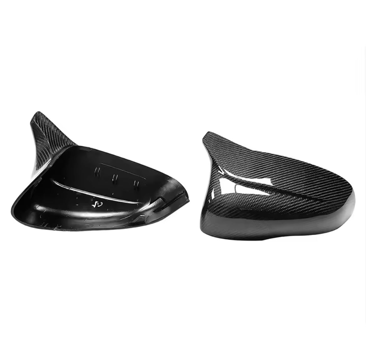Jaguar XK XKR XKRS Carbon Fibre Mirror Covers Replacement 2009-2016