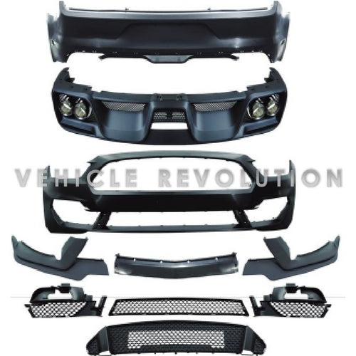 Ford Mustang GT 350 Shelby Style Complete Body Kit Upgrade for all 2014 2015 2016 2017